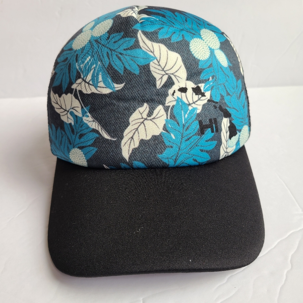 Surfwear turquoise Blue black gray Hawaii snapback trucker hat summer vacation